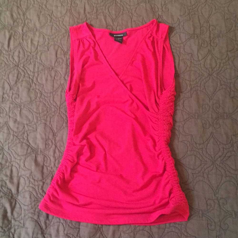 Red Fitted Top
